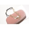 F-0195  Korean style alloy full diamond five-pointed star shining hair band