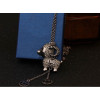 N-5281 Chain Coin Tassels Full Rhinestone Lamb charm sheep Pendant gaot Necklace
