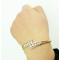 B-0436 New alloy gold bangle simple 2 style  fashion jewelry gift