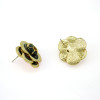 E-3383 Fashion Style Gold Plated Alloy Enamel Flower Earrings Ear Stud