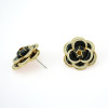 E-3383 Fashion Style Gold Plated Alloy Enamel Flower Earrings Ear Stud