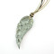 N-5300 European style multilayer Chain Crystal Rhinestone Colorful Wing Pendant Brooch Necklace