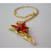 N-5325 New Lord Of The Style Princess Evening Star Pendant Necklace Crystal Twilight Star Chain Statement Necklace