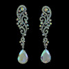E-3398 European style gold / silver plated alloy full rhinestone luxury crystal statement large long  earrings