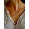 N-5364 fashion style gold plated alloy multilevel personalized jewelry necklace 2 styles