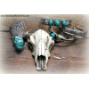 R-1189 fashion vintage style silver plated alloy turquoise ring