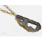 N-5400 vintage style gold plated alloy resin pendant necklaces