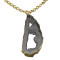 N-5400 vintage style gold plated alloy resin pendant necklaces