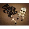 N-5390 2015 women new fashion vintage European style palace cross exaggerated retro long sweater chain necklace