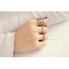R-1185 vintage style silver plated alloy mix rings designed for men and women 6pcs/sets