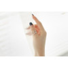 R-1195 Korea style hollow-out index finger ring Roman character leaf ring set for women