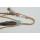 F-0241 European and American original single large hole Turquoise Beads headdress hair accessories