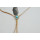 F-0241 European and American original single large hole Turquoise Beads headdress hair accessories