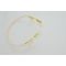F-0233 fashion style gold plated alloy pearl headband fashion golden hair jewelry