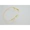 F-0233 fashion style gold plated alloy pearl headband fashion golden hair jewelry