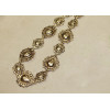 N-5424 Heart Stamp Exaggerated Fashion Temperament Luxury Necklace