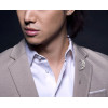P-0178 Baroque style gold plated vintage solar deity collar pin brooch