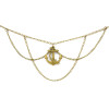 N-5463 Vintage style bronze anchor tassel chain jewelry arm chain body jewelry