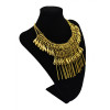 N-5473 European 2015 new design statement necklace gold/silver plated pendant tassel necklaces choker for fashion women