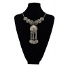 N-5484 2015 European Fashion Style Silver Plated Choker Large Pendant Necklace for Women
