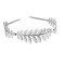 F-0248 European Style White Silver Color Leaves Hairband headdress hair accessories