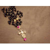 N-5390 2015 women new fashion vintage European style palace cross exaggerated retro long sweater chain necklace