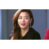 E-3098 Korea style gold plated alloy rose black blue white resin rhinestone flower stud dangle earrings