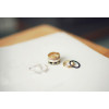 R-1182 fashion korea  black/blue bead bronze silver retro midi  ring  8pcs/set