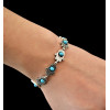 B-0500  New Fashion Style Silver Plated Cute Tiny Hands Beads Bracelets