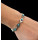 B-0500  New Fashion Style Silver Plated Cute Tiny Hands Beads Bracelets