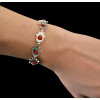 B-0500  New Fashion Style Silver Plated Cute Tiny Hands Beads Bracelets