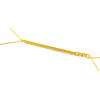 N-5547 European and American fashion Gold Plated long body chain jewelry