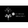 P-0186  New Korea style cavel shape Collar Brooch pin  For men jewelry