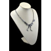 N-5591 New Fashion Style Gun black Silver Dinosaur Lovely  Pendant Necklace