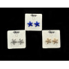 E-3499  Fashion Style Gold Plated Alloy Diamond Star Stud Earrings