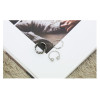 R-1215 Korea Fashion style exaggerated silver plated alloy unique rings 3pcs jewelry Set