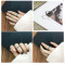 R-1215 Korea Fashion style exaggerated silver plated alloy unique rings 3pcs jewelry Set