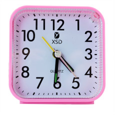 New Fashion Simple Style LED Light 4 Colors Cute Home Bedroom No angular square Clocks