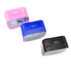 New Fashion Simple Style LED Light 4 Colors Cute Home Bedroom No angular square Clocks