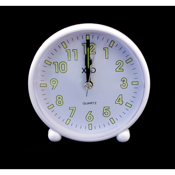 New Coming Vintage Style Round Modern Home Bedroom Retro Time stand-able style Clock