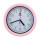 New Fashion Vintage Simple Style LED Light 3 Colors Cute Home Bedroom  Round Wall Clock