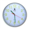 New Fashion Vintage Simple Style LED Light Black and White Cute Home Bedroom  Round Quartz Wall Clock