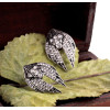E-3504 European and American Fashion Flying Wings Diamond Earrings Lady Jewelry
