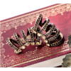 E-3513 European and American Fashion Retro Diamond hollow Women Models Personality Ear Clip Jewelry