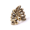 E-3513 European and American Fashion Retro Diamond hollow Women Models Personality Ear Clip Jewelry