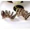 E-3513 European and American Fashion Retro Diamond hollow Women Models Personality Ear Clip Jewelry