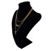 N-5458 2015 New Fashion Letter Chains Natural Stone Pendant Necklace