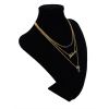N-5458 2015 New Fashion Letter Chains Natural Stone Pendant Necklace