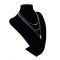 N-5458 2015 New Fashion Letter Chains Natural Stone Pendant Necklace