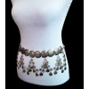 N-5642 Vintage Style Turkish Gypsy Silver Plated Alloy Coin Belly Body Chain Waist Women Jewelry
